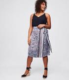 Loft Plus Kaleidoscope Wrap Skirt