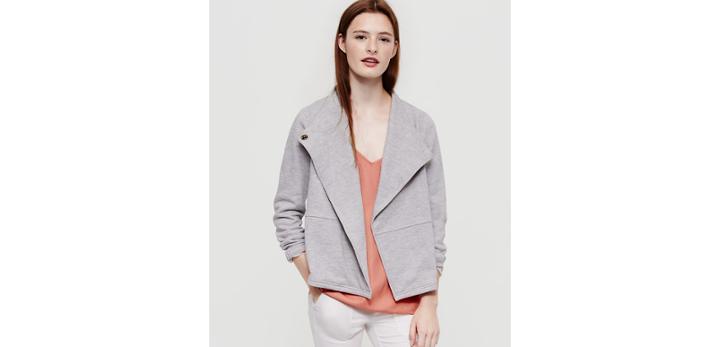 Loft Lou & Grey Terry Crossover Moto Jacket