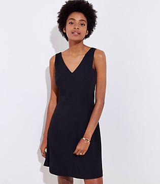 Loft V-neck Sheath Dress