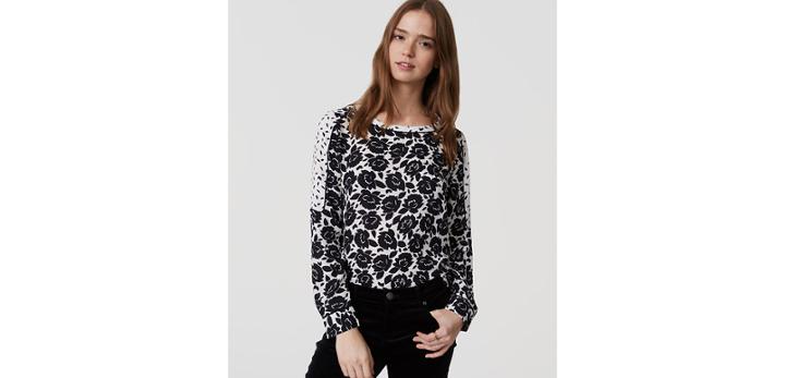 Loft Gardenia Blouse