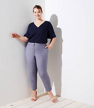 Loft Plus Slim Custom Stretch Pencil Pants
