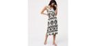 Loft Islander Ruffle Midi Dress