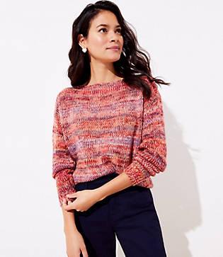 Loft Spacedye Boatneck Sweater