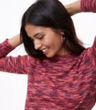 Loft Spacedye Shirttail Sweater