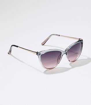 Loft Ombre Cateye Sunglasses