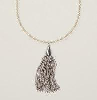 Loft Chain Tassel Necklace