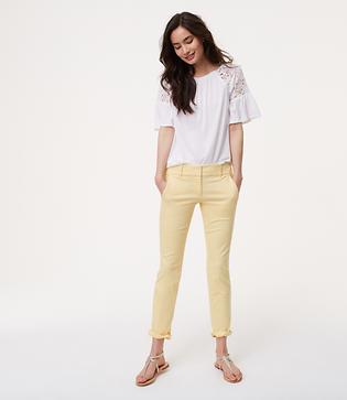 Loft Skinny Cropped Chinos
