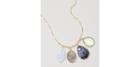 Loft Multifaceted Drop Pendant Necklace