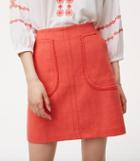 Loft Pom Pom Pocket Shift Skirt