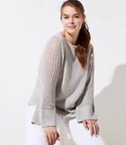 Loft Plus Stitched Sleeve Sweater
