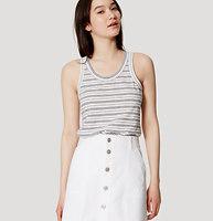 Loft Striped Vintage Soft Racerback Tank