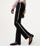 Loft Trousers In Tuxedo Stripe
