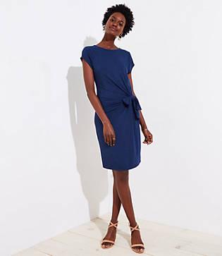 Loft Side Tie Dress