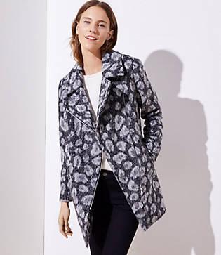 Loft Spotted Moto Coat