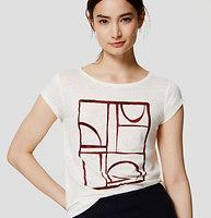 Loft Modernist Linen Tee