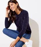 Loft Bobble Shirttail Sweater