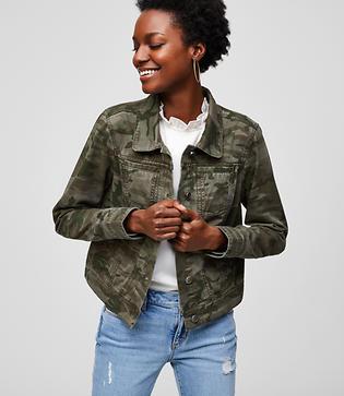 Loft Camo Twill Jacket
