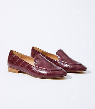 Loft Embossed Loafers