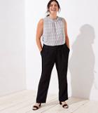 Loft Plus Tie Waist Wide Leg Pants