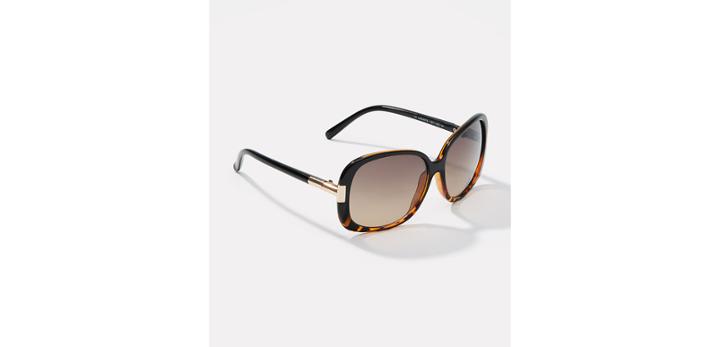 Loft Tortoiseshell Print Glam Sunglasses