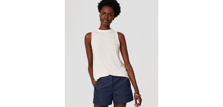 Loft Mockneck Swing Shell
