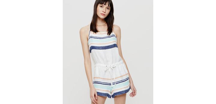 Loft Lou & Grey Bungalow Linen Romper