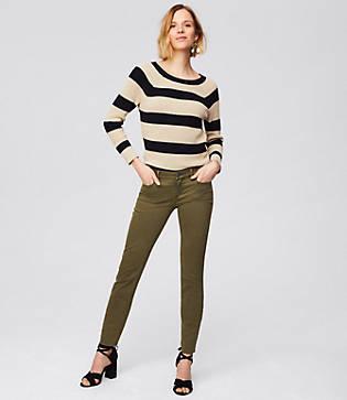 Loft Fresh Cut Skinny Crop Jeans
