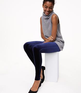Loft Leggings In Velvet