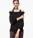 Loft Beaded Strap Off The Shoulder Top