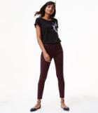 Loft Leggings In Back Zip Sateen Five Pocket In Marisa Fit