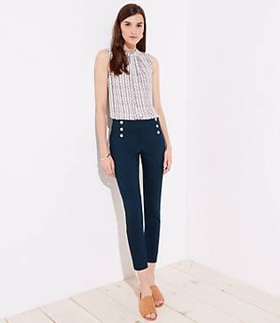 Loft Skinny Sailor Pants In Marisa Fit