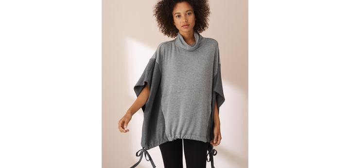 Loft Lou & Grey Blocked Signaturesoft Poncho