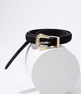 Loft Hammered Buckle Belt