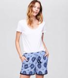 Loft Medallion Lacy Tassel Drawstring Shorts