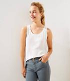 Loft Rib Knit Trim Tank