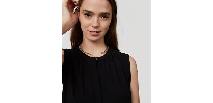 Loft Twist Collar Necklace