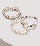 Loft Pearlized Stretch Bracelet Set