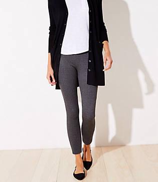 Loft Sparkle Chevron Leggings