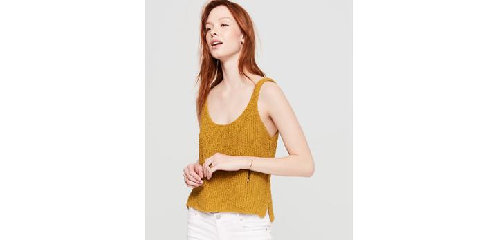 Loft Lou & Grey Fuzzknit Tank