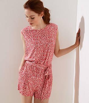 Loft Cutout Back Romper