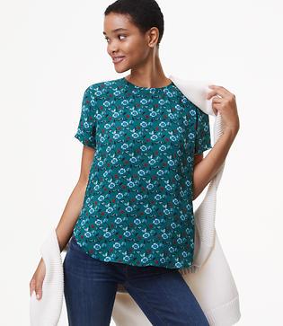 Loft Floral Clean Tee