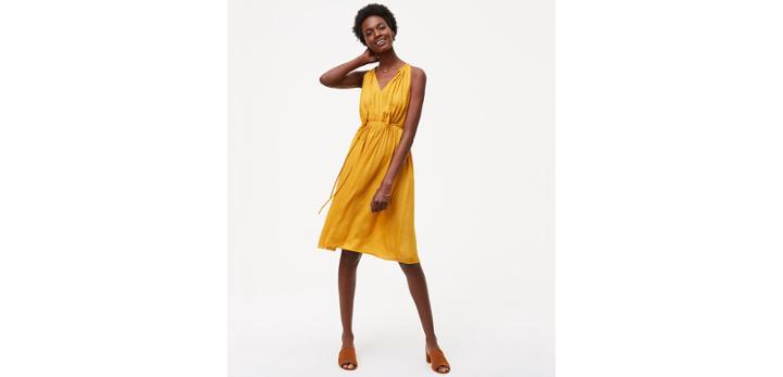 Loft Solid Tie Waist Lali