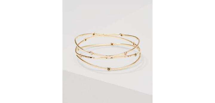 Loft Crystal Stacked Bangle
