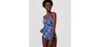 Loft Beach Floral Twist Tankini Top