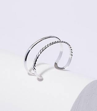 Loft Layered Rope Cuff Bracelet