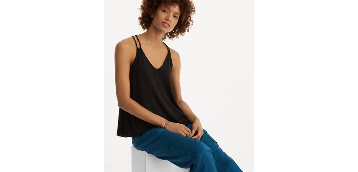 Loft Lou & Grey Strappy Signaturesoft Tank