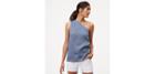 Loft Chambray One Shoulder Top