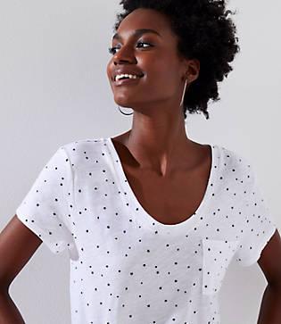 Loft Stardust Vintage Soft Pocket Tee
