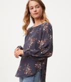 Loft Marigold Button Sleeve Blouse