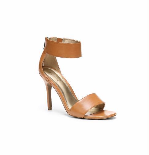 LOFT Alissa Ankle Strap Heels, Nude